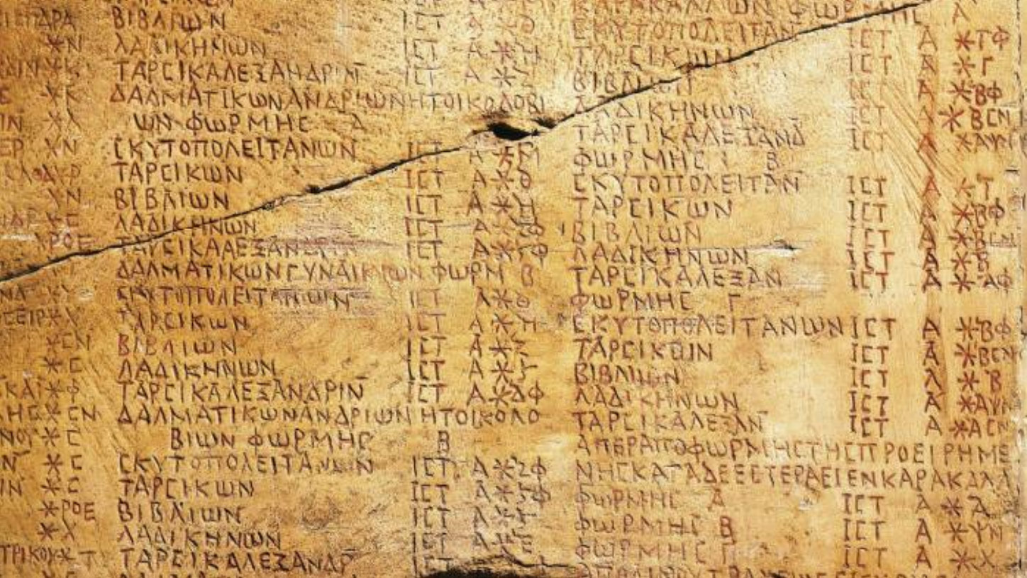 Equicapita History of Finance – the Edict of Diocletian