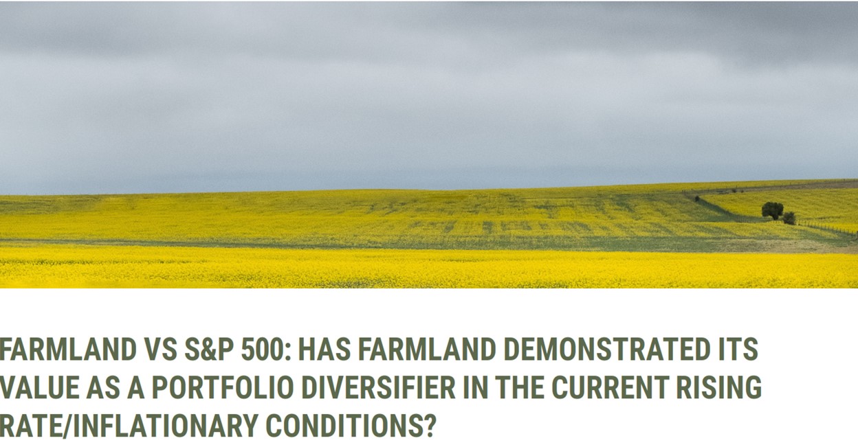 Farmland’s Behavior in the 2022 Rising Rate Market