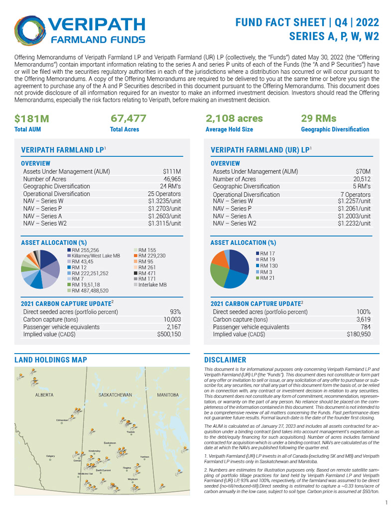 Veripath Fact Sheet Q4 2022